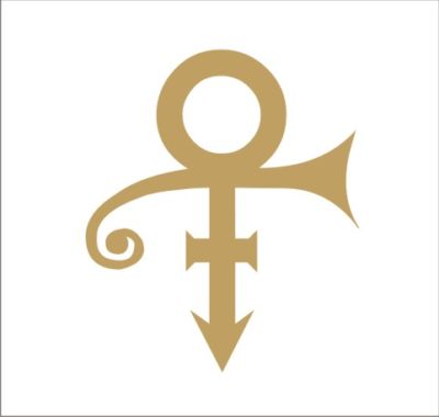 vinyl decal prince symbol gold sign laptop sticker 305 P
