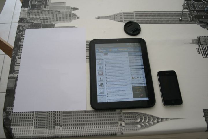 Touchpad / iPhone / Feuille A4