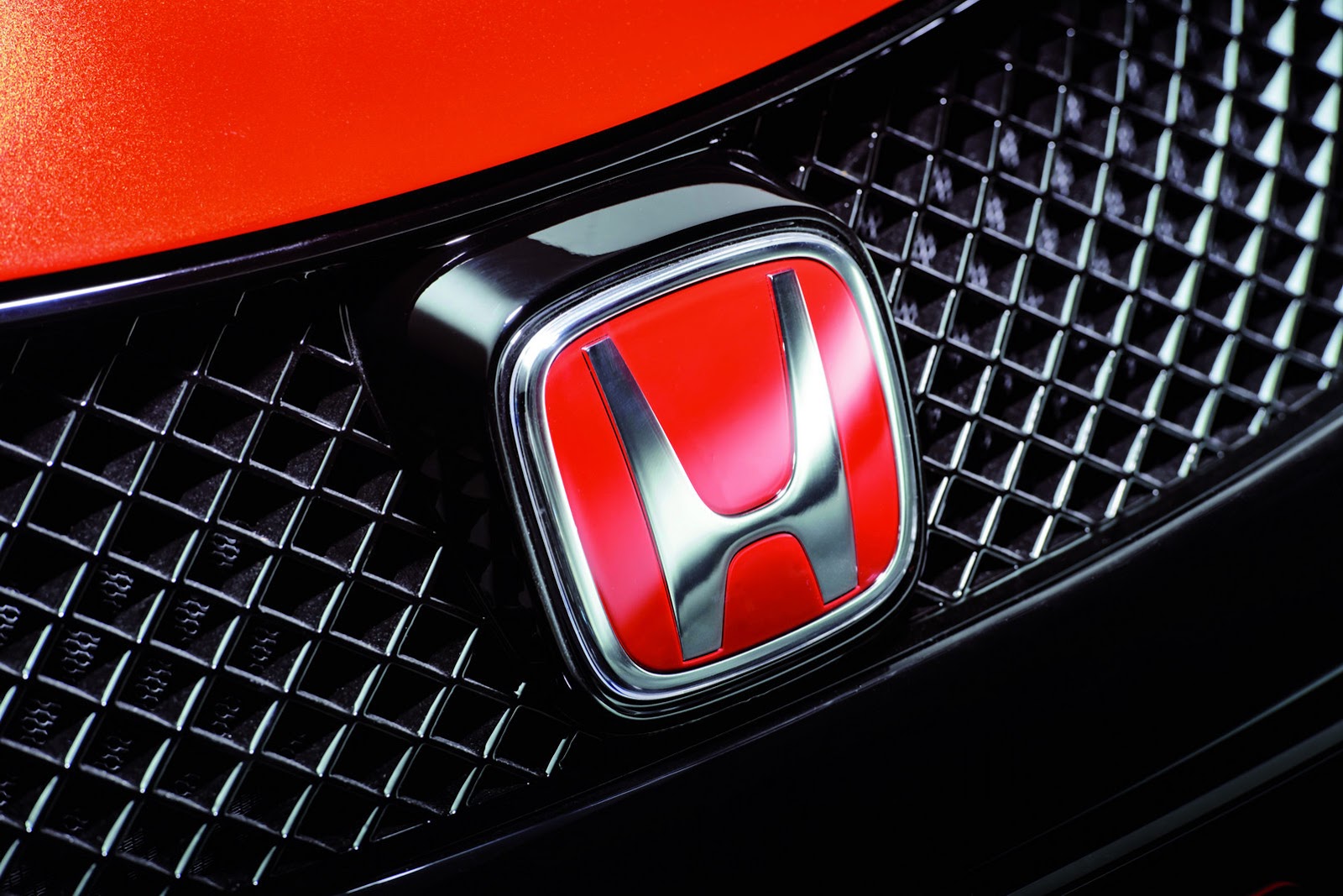 Honda Civic Type R Concept logo rouge
