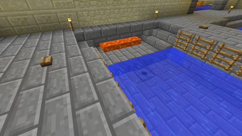 Minecraft, simple automated dock